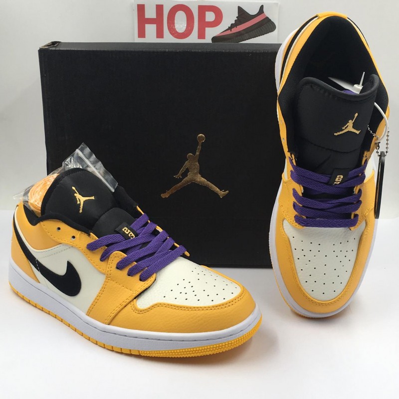 laker jordan 1 low